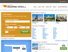 Tablet Screenshot of oklahoma-hotels.org